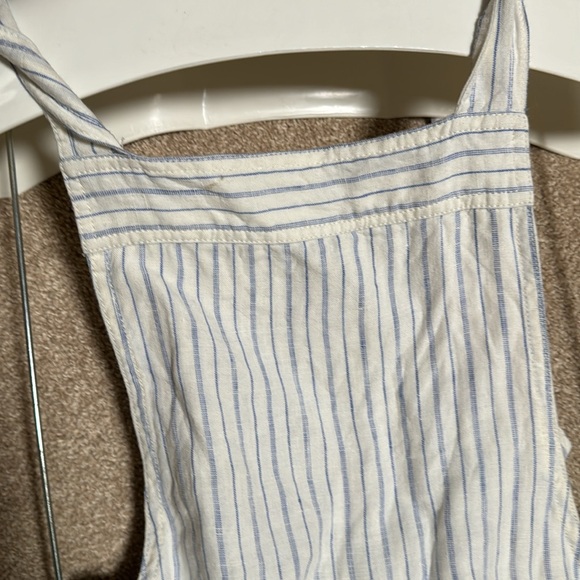 Cute overalls in cotton striped - Picture 2 of 5